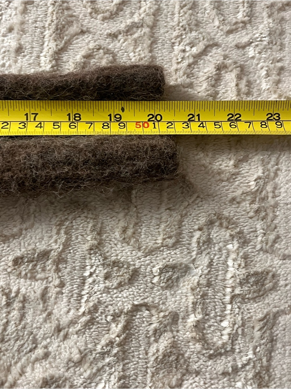 Alpaca Anthropologie Fuzzy Mocha Open Cardigan - Picture 7 of 7